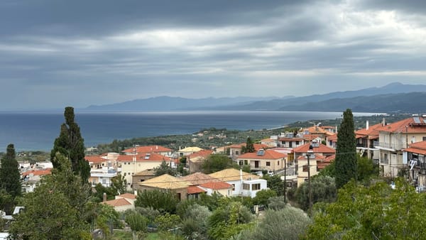 Entlang der Westküste des Peloponnes